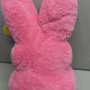 Animal Adventure | 15" Pink Shaggy Bunny Peeps Plush | Easter Basket Stuffed Animals for Kids | Marshmallow Candy | Huggable Ultra Soft Plushie Stuffers Buddy Toy | Collectable Gifts | Aged 3+