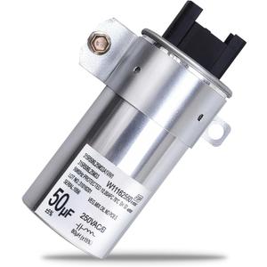 W11395618 W11162560 W10625046 Washing Machine Run Capacitor Replacement for Whirlpool Washer Capacitor, Replace W10866250 W10390446 W10843769 WPW10625046 W11315694, Fit for Whirlpool Maytag Kenmore