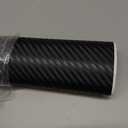 DIYAH 3D Black Carbon Fiber Film 84" X 48" / 7 FT X 4 FT Twill Weave Vinyl Sheet Roll Wrap DIY Decals