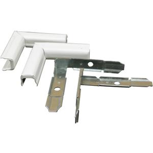 Legrand Wiremold BW13-14 Metal Raceway for Extending Power, 700 Series, Twist Elbow, White (1 Pack)