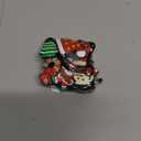 6pcs Santa Claus Stanley Cup Straw Cover Stanley Straw Topper Cup Accessories Cup 40 Oz (Black C3)