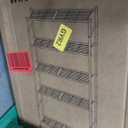 Sakugi Storage Shelves - 5 Tier Shelf Organizer, Heavy Duty Garage Shelving Unit with Leveling Feet, Stable Metal Shelves Organizer for Pantry, Kitchen and Closet, 33.0" W x 12.6" D x 72.0" H, Silver. Incomplete