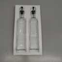 Home Basics OV01704 2-Piece Oil and Vinegar Set, 2.29" L x 2.29" W x 11.75" H