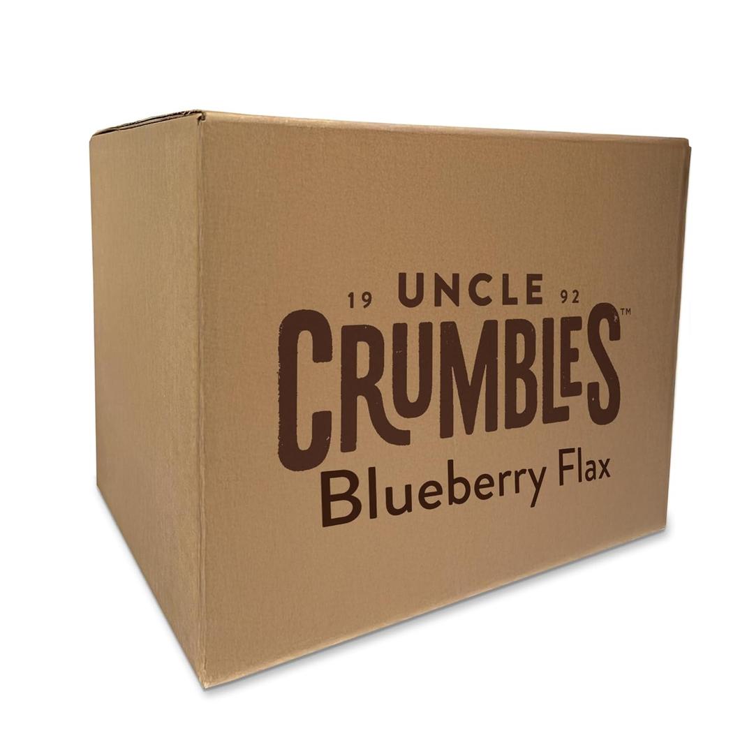 Uncle Crumbles Granola Bulk Box, Blueberry Flax - Gluten Free, Kosher, Non-GMO - Oat Cereal for Restaurants, Food Service, and Events - 25lb Box, Best By: 01/29/2026