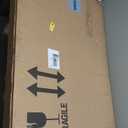 QDSSDECO 24x36 Poster Frame Black Wood Frame with Plexiglass Horizontal and Vertical Formats Hanging on the Wall Display Picture, Set of 3