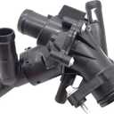 2702002200 Thermostat Housing Water Outlet for Mercedes CLA250 GLA250 CLA45 AMG GLA45 AMG 2014-2020 2.0L 2702000415 2702000615