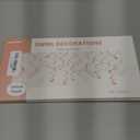 Pink Hanging Swirl Decorations for Party  42PCS Rose Gold Foil Ceiling Streamers with Hooks for Birthday, Bridal Shower, Bachelorette, Holiday Celebrations