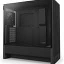 NZXT H5 Flow 2024 - Compact ATX Mid-Tower PC Gaming Case - High Airflow - 2 x 120mm Fans Included - 360mm Front & 240mm Top Radiator Support - Cable Management System - Tempered Glass - Black