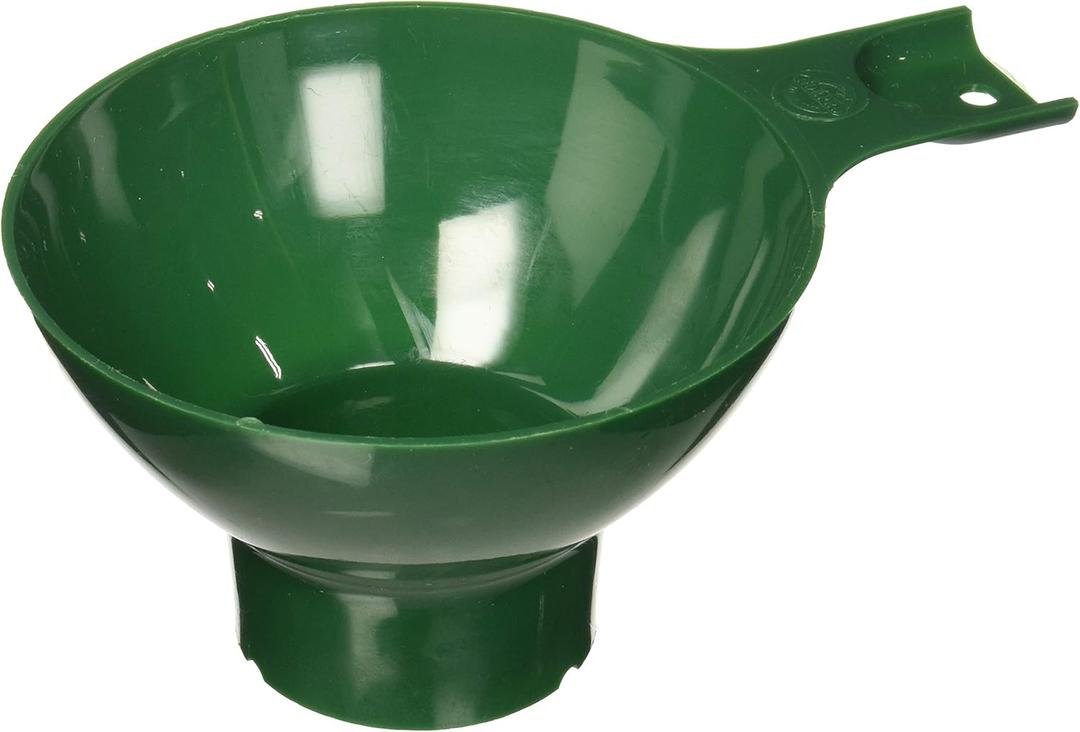 Norpro Wide Mouth Plastic Funnel, Green 2 Pack