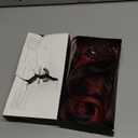 25 Inch Clip in Hair Extensions for Women Long Wavy Synthetic Hair Extension 4PCS Thick Hairpieces Natural Soft Clip On Extensions Invisible Volumizer Clips Ins for Thin Hairs Black Mix Red