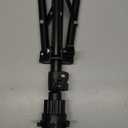 25 Inch Wig Stand Tripod, Adjustable Mannequin Head Stand, Wig Head Stand for Training Heads And Canvas Block Head (Mannequin Head Not Included) (Black)