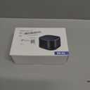 Magicteam White Noise Machine with 20 Non Looping Natural Soothing Sounds Memory Function 32 Levels of Volume Powered by AC or USB and Sleep Sound Timer Therapy for Baby Kids Adults Black