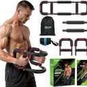 Twister Arm Trainer for Men, Chest Workout Equipment 5-Level Adjustable (40-130lb) with Ergonomic 27 Targets Biceps/Clip/Thigh, Portable Exerciser for Home Gym Travel Fitness