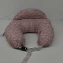 Momcozy Original Nursing Pillow for Breastfeeding-Pioneering Safety Fence- Wider Feeding Pillows for More Support for Mom & Baby- Easier Nursing & Hand Free- Fit for All, Removable Cotton Cover (Pink)