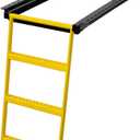 Buyers Products 5233000YEL 3-Rung Retractable Truck Ladder Step, Yellow