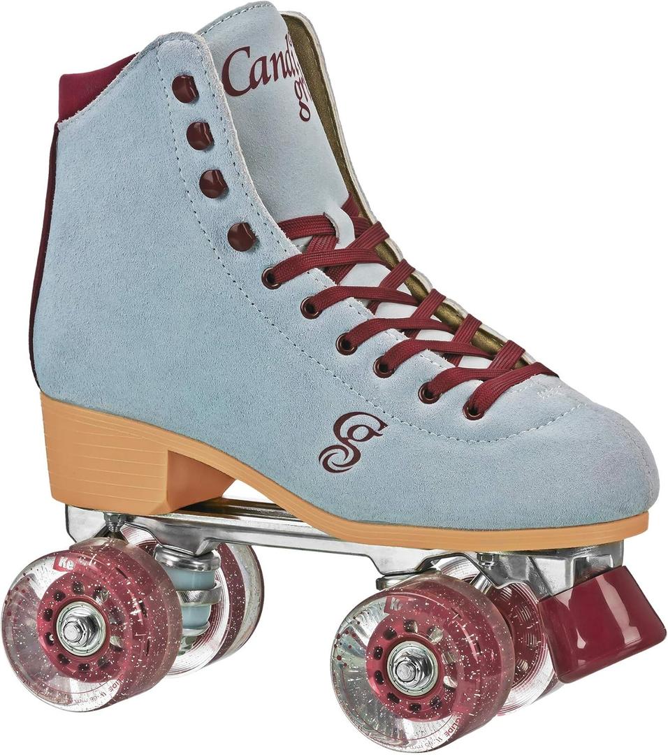 Roller Derby Elite Driftr Roller Skates (7, Blue/Burgandy)