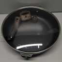 SENSARTE Nonstick Frying Pan Skillet with Lid, 13.3 Inch Large Deep Frying Pan, 6 Qt Non Stick Saute Pan with Cover, Induction Pan, Healthy Non Toxic Cooking Pan with Helper Handle, PFOA PFOS Free (Classic Black)