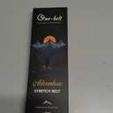 ONE-BELT Unisex Adventure Stretch Belt, 1.30" Width, Non Slip, Travel Friendly Buckle. Designed in USA.