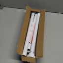 Thestoa Shower Curtain Rod Adjustable 43-92 inch, 1" Diameter Spring Tension Curtain Rod No Drill, Anti-Rust Non-Slip Shower Rod, White Shower Curtain Rod for Bathroom Tension