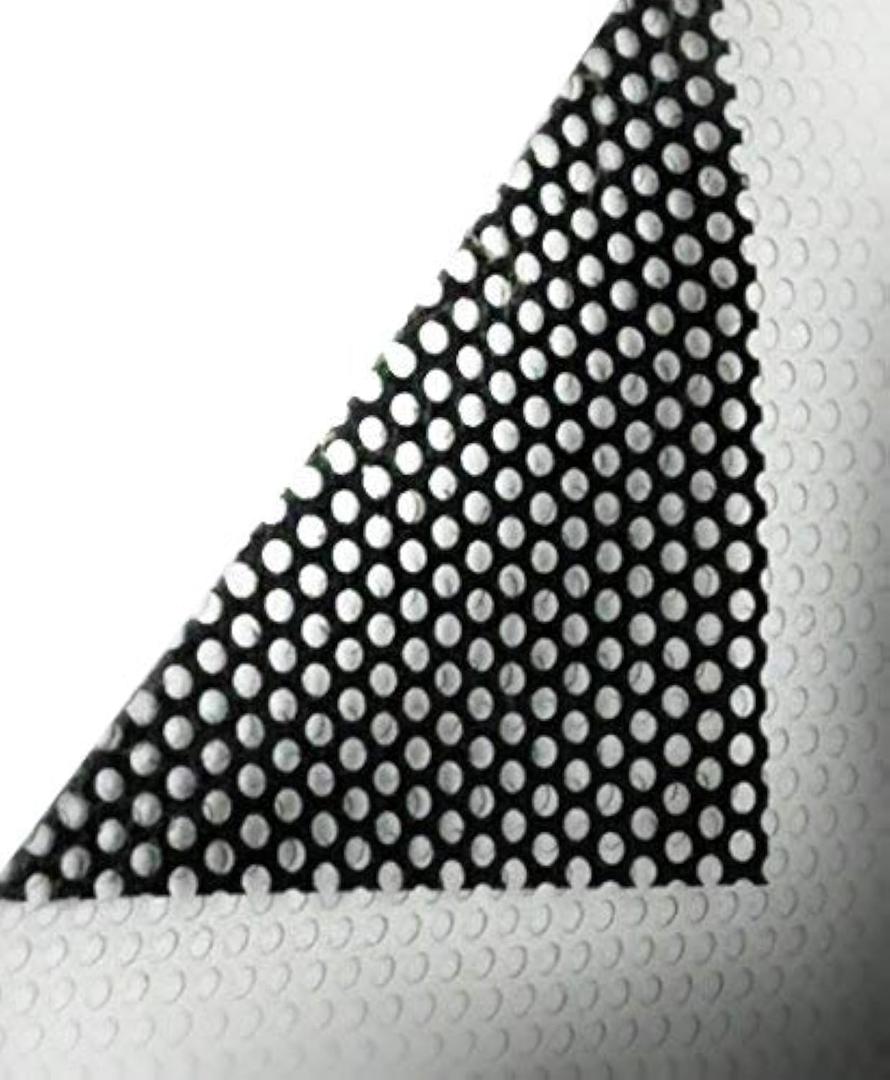 One-Way Perforated Vinyl Privacy Window Film Adhesive Glass Wrap Roll (0.5ft x 54 Inches)