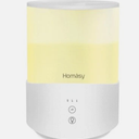 Homasy Cool Mist Humidifier, 2.5L Essential Oil Diffuser with 7-Color Mood Light