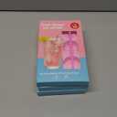 Orbit Innovations Fruit Shape Ice Straw, Pink, Pack Of 3