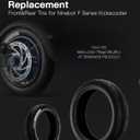 stio 10x2.125 Outer Tire Compatible with Ninebot by Segway Kickscooter F25/F30/F40/F65/D18W/D28U/D38U 10 Inch Non-Slip Scooter Tyre Replacement Original Accessories 1PC