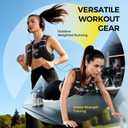 PACEARTH Weighted Vest, 16lb Weight Vest with Reflective Stripe, Body Weight Vests for Women, Men, Weight Loss Workout, Strength Training, Running, Walking, Jogging, Black