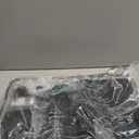 Over the Sink Expandable Dish Drainer Drying Rack In Stainless Steel for Small Kitchen, Counter Space Saving Modern Compact Metal Above Plate Dryer Strainer, Adjustable Hanging Inside Drain Holder (Silver)