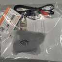 Vinyl Record Player Turntable with Built-in Bluetooth Receiver & 2 Stereo Speakers, 3 Speed 3 Size Portable Retro Record Player for Entertainment and Home Decoration (Brown)