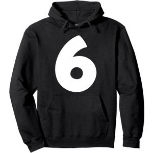6 Number Six Seven 67 Gen Alpha Slang Funny Meme Matching Pullover Hoodie, S