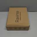 Ravinte 35 Pack 6 inch Cabinet Pulls Matte Black Stainless Steel Kitchen Cupboard Handles Cabinet Handles 3.75 Hole Center