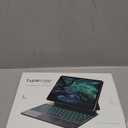 typecase Edge Keyboard Case for iPad Air 13-inch(M3/M2, 2025/2024) & iPad Pro 12.9-inch(6th/5th/4th/3rd Gen), Magic Keyboard with 11-Color Backlight, Multi-Touch Trackpad, Pencil Holder, Black