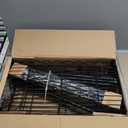 DUMOS 3-Tier Metal Wire Storage Shelves, Adjustable Standing Storage Rack Shelf, Heavy Duty Steel Shelving Unit Organizers for Kitchen Bathroom Pantry Garage, 23.2" W13.4" D30.3" H, Black