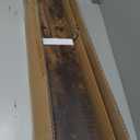 upsimples Floating Shelves for Wall, 35.5 Inch Shelves for Decor Storage Set of 6, Wall Mounted Wood Shelf for Bedroom, Living Room, Bathroom, Kitchen, Long Picture Ledge Shelves, Brown