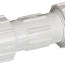 NDS CPC-0500 PVC Compression Coupling, Pipe Connection, IPS Coupling, Compression Fitting, 1/2-Inch IPS UC, White