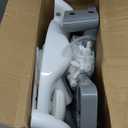 Potty Training Seat, SKYROKU Potty Training Toilet with Step Stool Ladder, for Kids Boys Girls Toddlers  Comfortable Safe Potty Seat with AntiSlip Pads Ladder (8838+Grey)