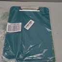 Mr. Pen- Plastic Clipboard, 12.5 x 9, Dark Green, Clipboard Plastic, Low-Profile Metal Clip with Retractable Hanging Hole