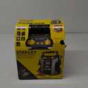 STANLEY 1000 Peak Amp Automotive Jump Starter, Portable Power – 2.1A/10W USB Port, 12V Outlet, 120 PSI Air Compressor for Tires, Bikes & Sports Equipment