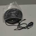 fuioopasz TV Antenna for Smart TV Indoor, TV Antenna for Local Channels,Digital Antenna for Smart TV Indoor,Easy Installation,Support 4K 1080p with Signal Booster 360 Reception -Black Upgrade