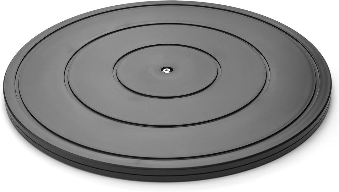 16 Inch Lazy Susan Turntable Heavy Duty Rotating Swivel Stand Lazy Susan with Steel Ball Bearings for Flat Panel Monitors, Computer, TV, Speakers, Bonsai, Statue, Cabinet Organizer