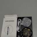 Palm Size Hand Warmers Rechargeable 2 Pack, 0.5S Instant Heating Ultra Slim Electric Hand Warmers, 5 Levels Heating AI Smart Chips, Hunting Camping Essentials, Great Gift for Wife, Husband(Black Gold)