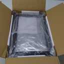 Snughome Desk Shelf, 44.9" Large Desktop Organizer Shelf, Desk Hutch for Monitor, 4 Tier Display Rack, Wooden Desktop Bookshelf Storage Rack for Home Office Dorm (Black)