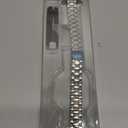 Narrow Metal Band Compatible with Apple Watch Bands : 42mm(Series 11 10)/41mm/40mm/38mm (Series 11 10 9 8 7 6 5 4 3 2 1 SE Ultra), Dressy Thin Stainless Steel iWatch Bands for Women (Silver/Gold)