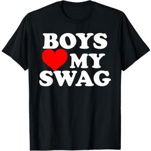 Boys Love My Swag T-Shirt, 2XL