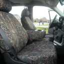 Durafit Seat Covers, C1136 CLGC, Conceal Green Camo Endura Seat Covers for Silverado, Suburban, Tahoe LS and Sierra Front 40/20/40 Split Seat with Side Airbags. Fold Down Armrest with Cup Holders