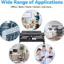 CF226A 26A Black Toner Cartridges 2 Pack Works for Pro M402dn M402n M402dw Pro MFP M426fdw M426fdn M426dw Series Printer Compatible Replacement for HP 26A CF226A 26X CF226X (Black)