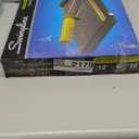 Firbon A4 Paper Cutter 12 Inch Titanium Paper Trimmer Scrapbooking Tool with Automatic Security Safeguard and Side Ruler for Craft Paper, Coupon, Label and Cardstock (Black)