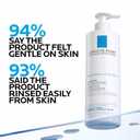 La Roche-Posay Toleriane Hydrating Gentle Face Cleanser, Hydrating Facial Cleanser With Niacinamide + Ceramides, Daily Face Wash For Dry Skin To Normal Skin, Sensitive Skin Tested, Fragrance Free (13.52 Fl Oz (Pack of 1))