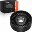 A-Premium Belt Idler Pulley Compatible with Chevrolet Camaro, Corvette & Ford & GMC & Volvo XC60, XC90, S60, XC70 & Asuna & Geo & Isuzu & Mercury & Pontiac & Workhorse & Workhorse Custom Chassis